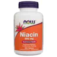 Now Foods Niacin (Niacyna) 500 mg - 250 tabletek