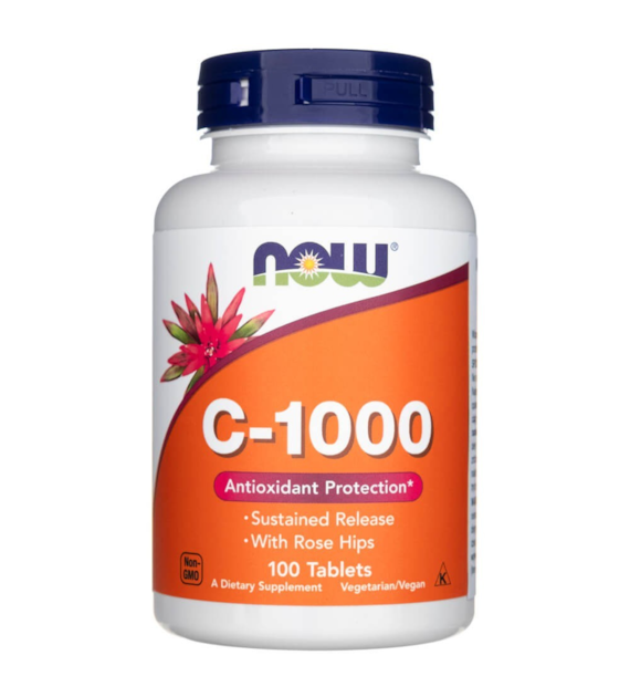 Now Foods Vitamin C-1000 Sustained Release - 100 Tablets