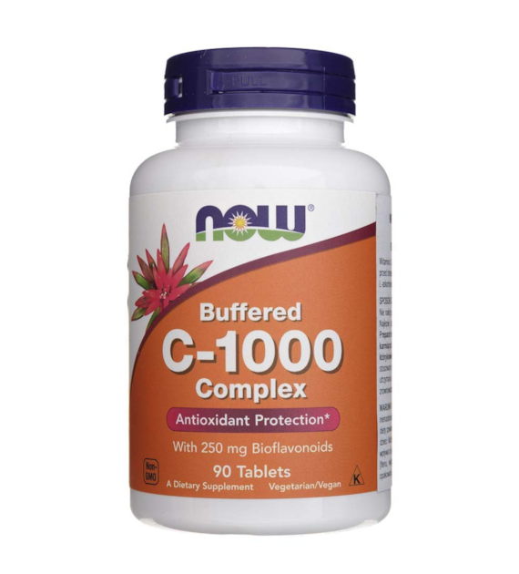 Now Foods Vitamin C-1000 Complex, pufrovaný - 90 tablet