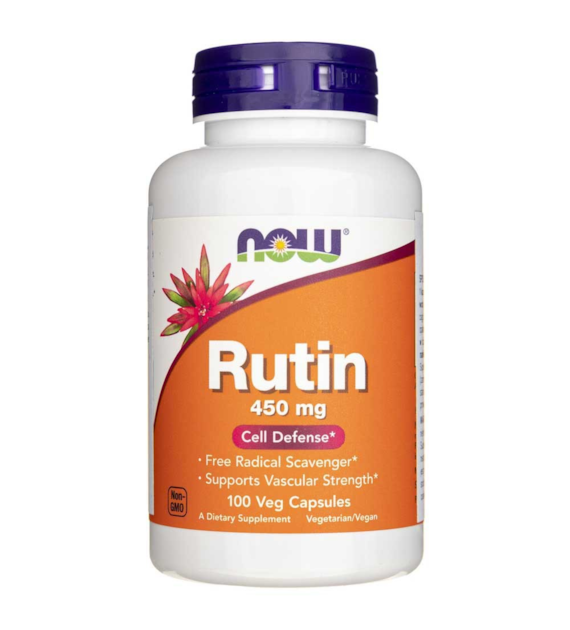 Now Foods Rutin 450 mg - 100 veg. kapslí