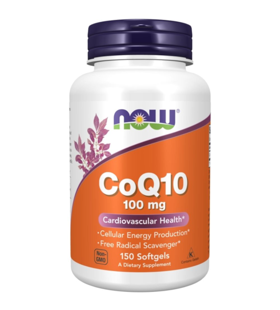 Now Foods CoQ10 (Koenzym Q10) 100 mg - 150 kapsułek