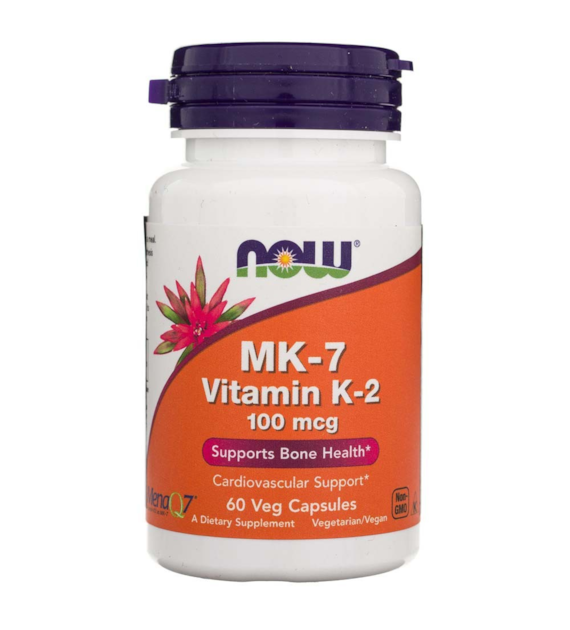 Now Foods Vitamin K2 MK-7 100 mcg - 60 veg. kapslí
