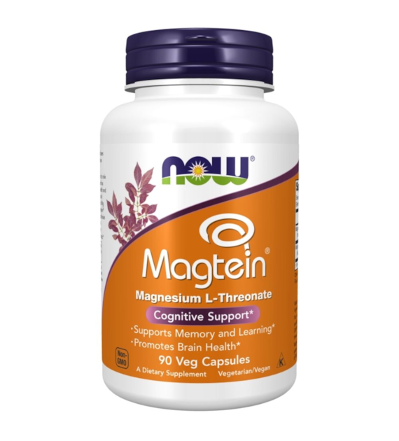 Now Foods Magtein (L-treonian magnezu) - 90 kapsulek