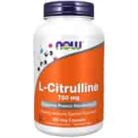 Now Foods L-Cytrulina 750 mg - 180 kapsułek