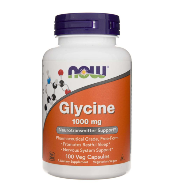 Now Foods Glicyna 1000 mg - 100 kapsułek