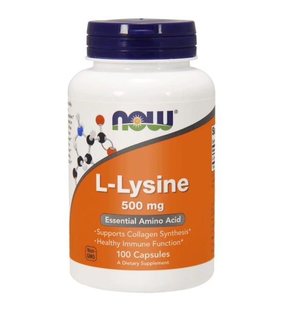 Now Foods L-lizyna 500 mg - 100 kapsułek