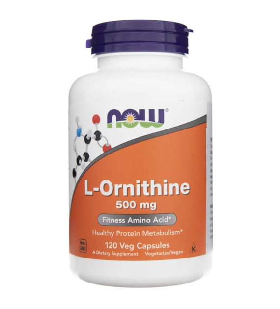 Now Foods L-Ornityna 500 mg - 120 kapsułek