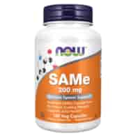 NOW Foods SAMe, S-adenozylo-L-metionina 200 mg - 120 kapsułek