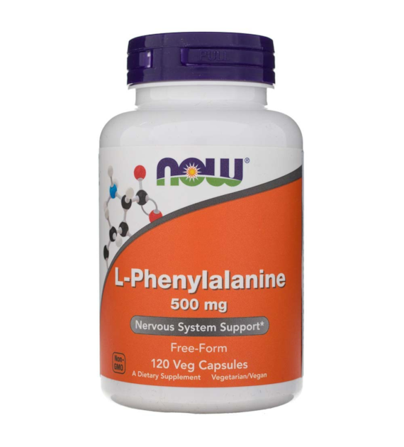 Now Foods L-Phenylalanine 500 mg - 120 Veg Capsules