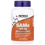 Now Foods SAMe (S-adenozylo L-metionina) 400 mg - 60 tabletek