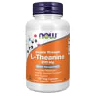 Now Foods L-teanina 200 mg - 120 kapsułek