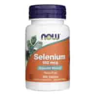 Now Foods Selen 100 mcg - 100 Tabletten