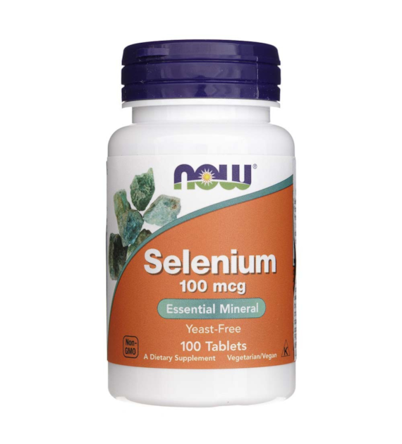 Now Foods Selen 100 mcg - 100 Tabletten