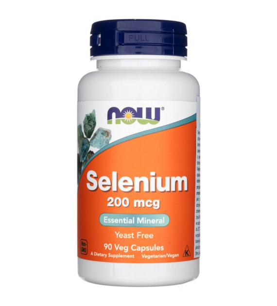 Now Foods Selenium 200 mcg - 90 Veg Capsules