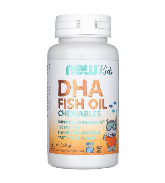 Now Foods DHA Kids Chewable - 60 Softgels