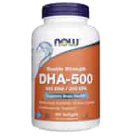 Now Foods DHA-500 Double Strength - 180 měkkých gelů