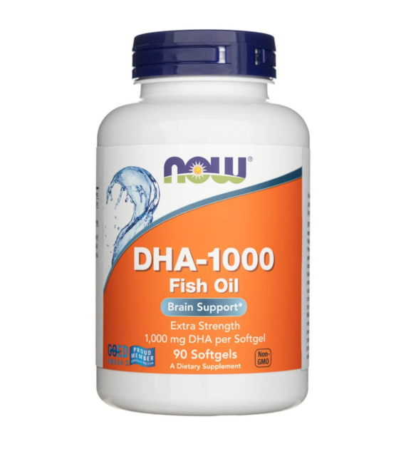Now Foods DHA-1000 Brain Support, Extra Strength - 90 Softgels