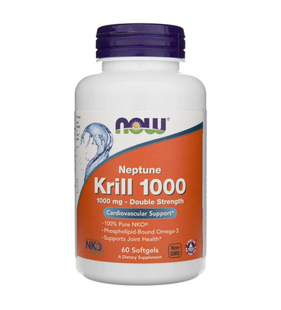 Now Foods Olej z kryla 1000 mg - 60 kapsułek