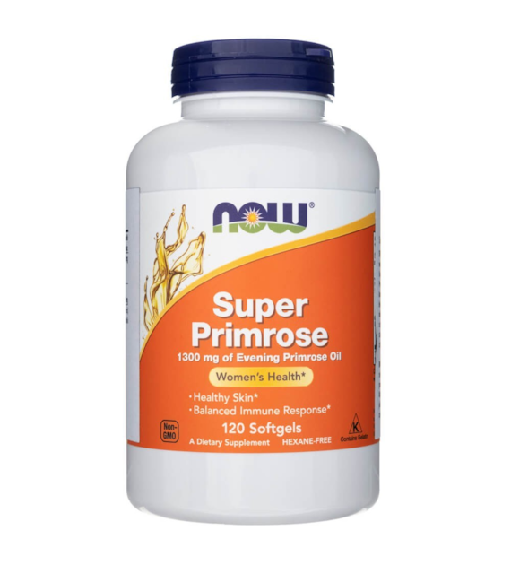 Now Foods Super Primrose 1300 mg - 120 Softgels