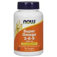 Now Foods Super Omega 3-6-9 1200 mg - 90 kapsułek