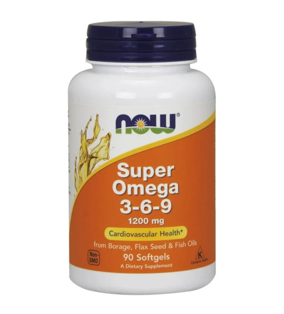 Now Foods Super Omega 3-6-9 1200 mg - 90 kapsułek
