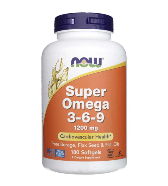 Now Foods Super Omega 3-6-9 1200 mg - 180 kapsułek