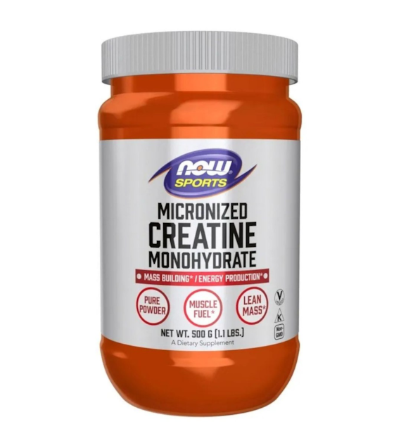Now Foods Monohydrat kreatyny w proszku - 500 g