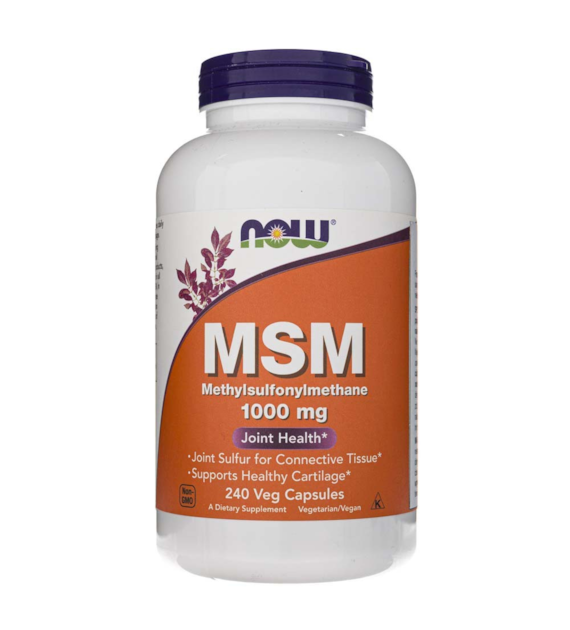 Now Foods MSM 1000 mg - 240 kapsułek