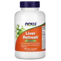 Now Foods Leber Refresh (Liver Refresh) - 180 pflanzliche Kapseln