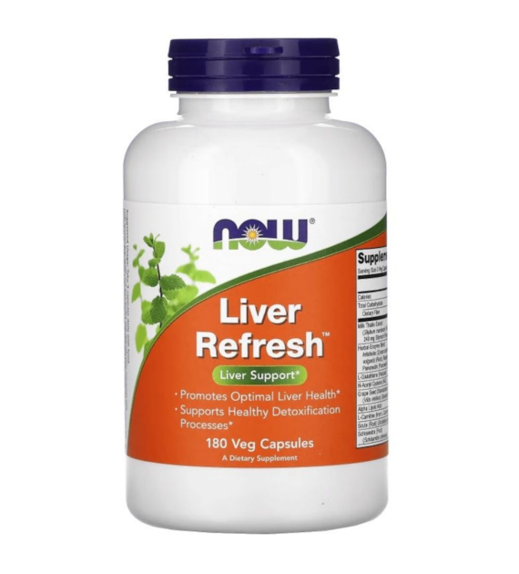 Now Foods Leber Refresh (Liver Refresh) - 180 pflanzliche Kapseln
