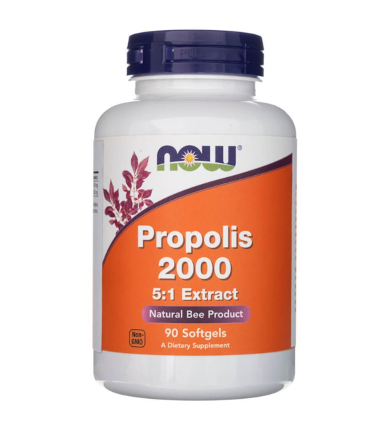 Now Foods Propolis 2000 5:1 Extract - 90 kapsułek