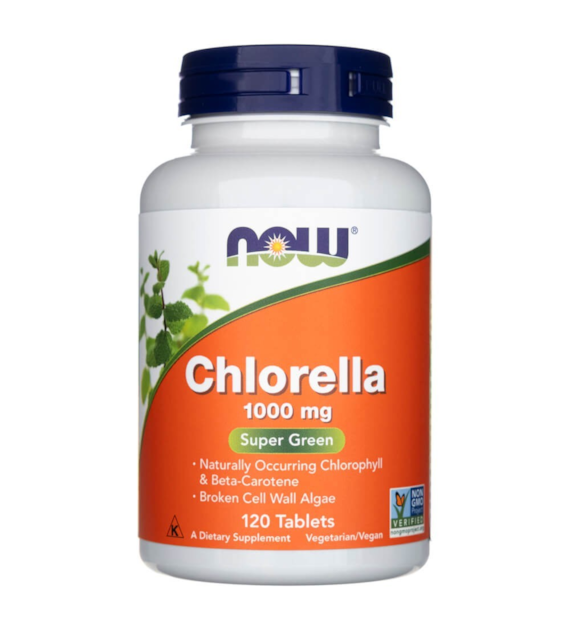 Now Foods Chlorella 1000 mg - 60 Tablets