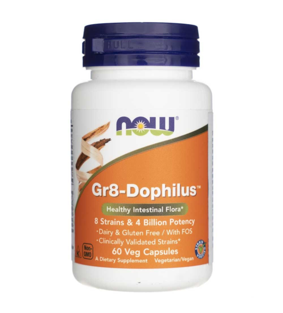 Now Foods Gr8-Dophilus - 60 Veg Capsules