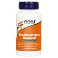 Now Foods Probiotyk Saccharomyces Boulardii - 60 kapsułek
