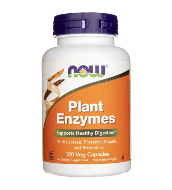 Now Foods Plant Enzymes - 120 kapsułek