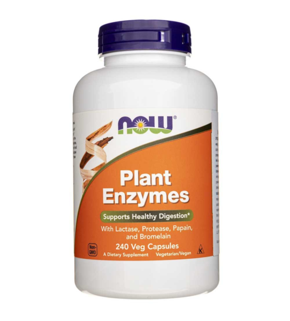 Now Foods Plant Enzymes - 240 Veg Capsules