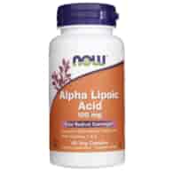 Now Foods Alpha-Liponsäure 100 mg - 60 pflanzliche Kapseln