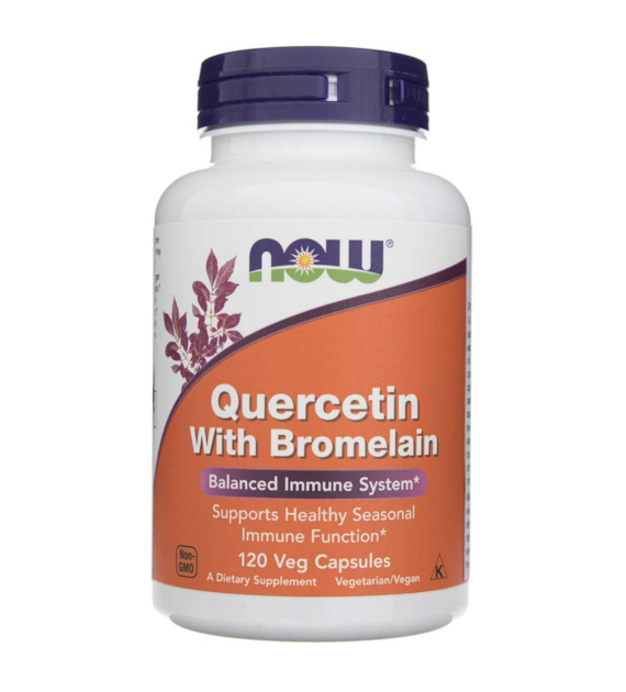 Now Foods Quercetin with Bromelain - 120 Veg Capsules
