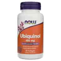 Now Foods Ubichinol 100 mg - 60 kapsułek