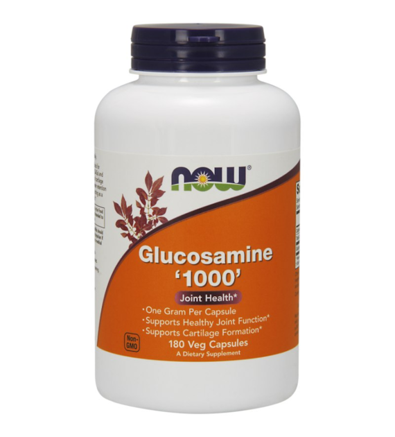 Now Foods Glukozamina HCl 1000 mg - 180 kapsułek