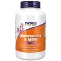 Now Foods Glukozamina i MSM - 180 kapsułek