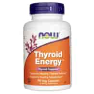 Now Foods Thyroid Energy (Schilddrüsenenergie) - 90 pflanzliche Kapseln