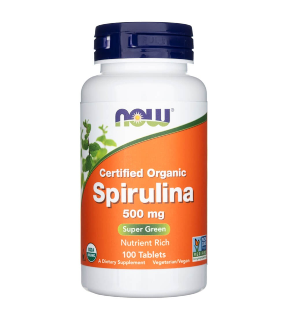 Now Foods Spirulina 500 mg - 100 Tablets