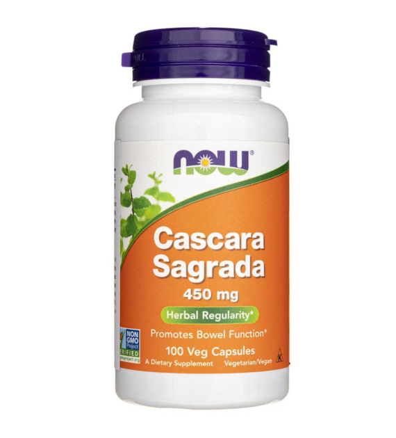 Now Foods Cascara Sagrada 450 mg - 100 kapsułek