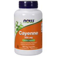 Now Foods Cayenne (Pieprz kajeński) 500 mg - 250 kapsułek