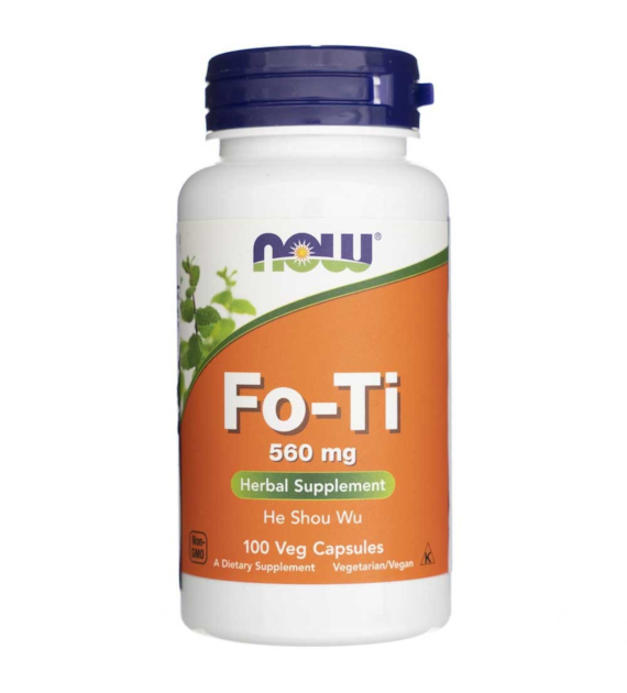 Now Foods Fo-Ti (Rdest Wielokwiatowy) 560 mg - 100 kapsułek