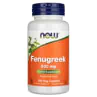 Now Foods Bockshornklee 500 mg - 100 pflanzliche Kapseln
