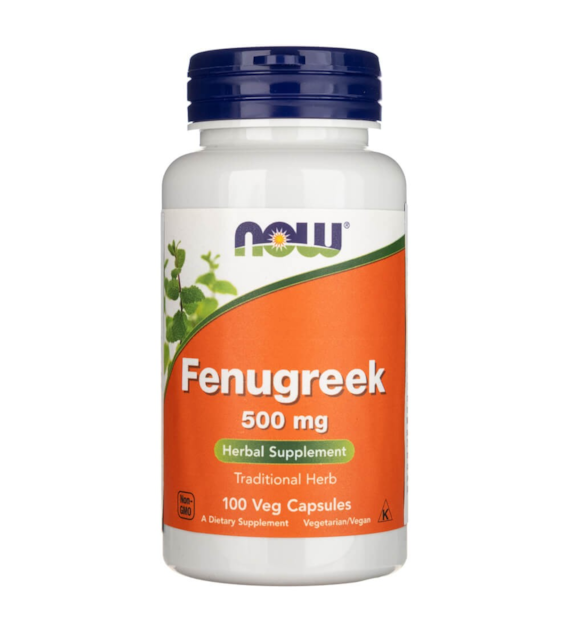 Now Foods Bockshornklee 500 mg - 100 pflanzliche Kapseln