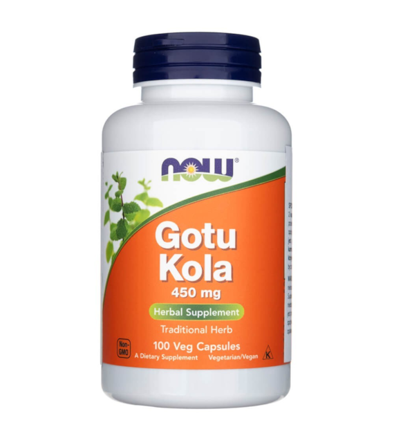 Now Foods Gotu Kola 450 mg - 100 kapsułek