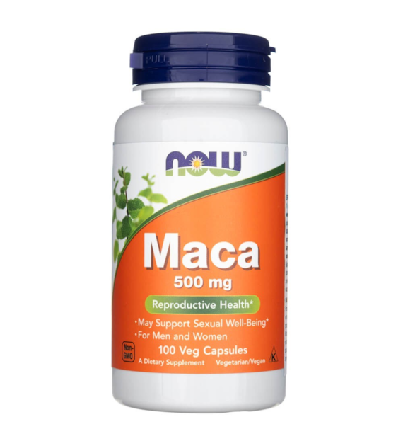 Now Foods Maca 500 mg - 100 Veg Capsules